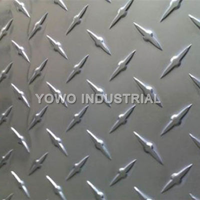 Wzorzyste aluminiowe wytłaczane arkusze 6,0 mm 1250 * 2500 mm